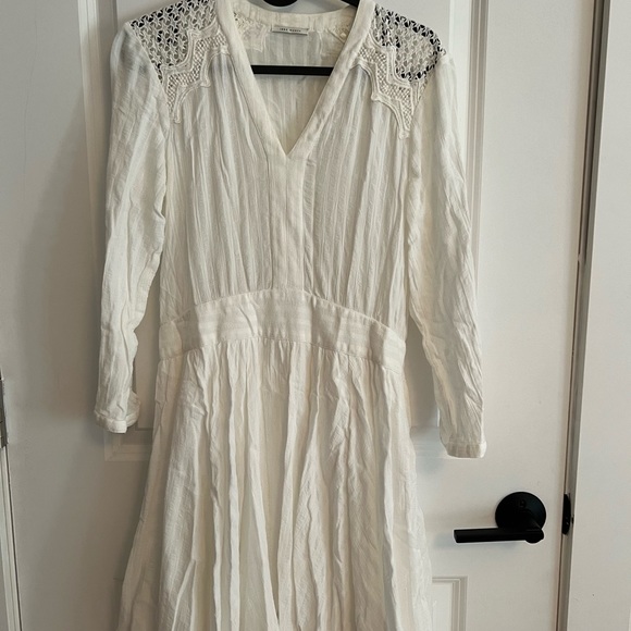 IKKS white dress (French brand) - Picture 2 of 4